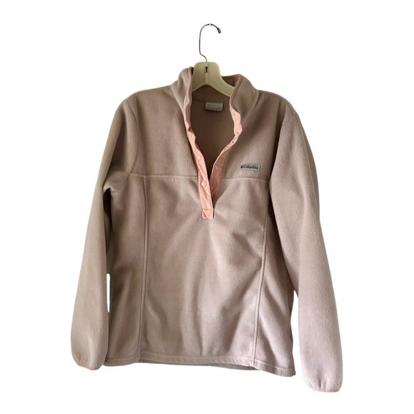 Columbia Women's Benton Springs Half Snap Pullover Fleece 1/4 Buttons Size M - Picture 1 of 7